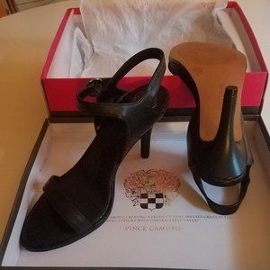 Vince Camuto Black Sandals Size 7 1/5